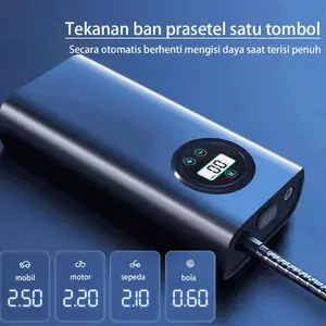 Pompa Ban Motor dan Mobil Elektrik Portable
