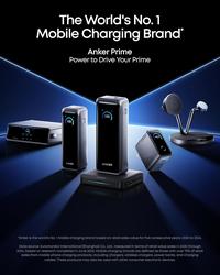 Gambar Anker Prime Power Bank 20,100mAh 3-Port Portable Charger with 220W Max Output Two-Way Charging TSA-Approved App Control for MacBook iPhone 17/16 Series - A110B - 20,100 mAh 220W Black dari Anker Indonesia Kota Administrasi Jakarta Utara 4 Tokopedia