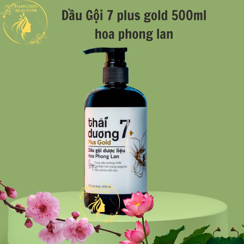  Thái Dương Dầu Gội Thái Dương 7 Plus 480ml Hương Phong Lan Cung Cấp Dưỡng Chất Bảo Vệ Tóc Bổ Sung Dầu Argan Tăng Cường Keratin Cho Mọi Loại Tóc 