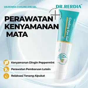 [Stok Tersedia]DR.RERDIA Cooling Eye Gel dengan Lutein, Avocado Butter & Peppermint Leaf Oil – Perawatan Mata yang Penglihatan kabur Menyejukkan