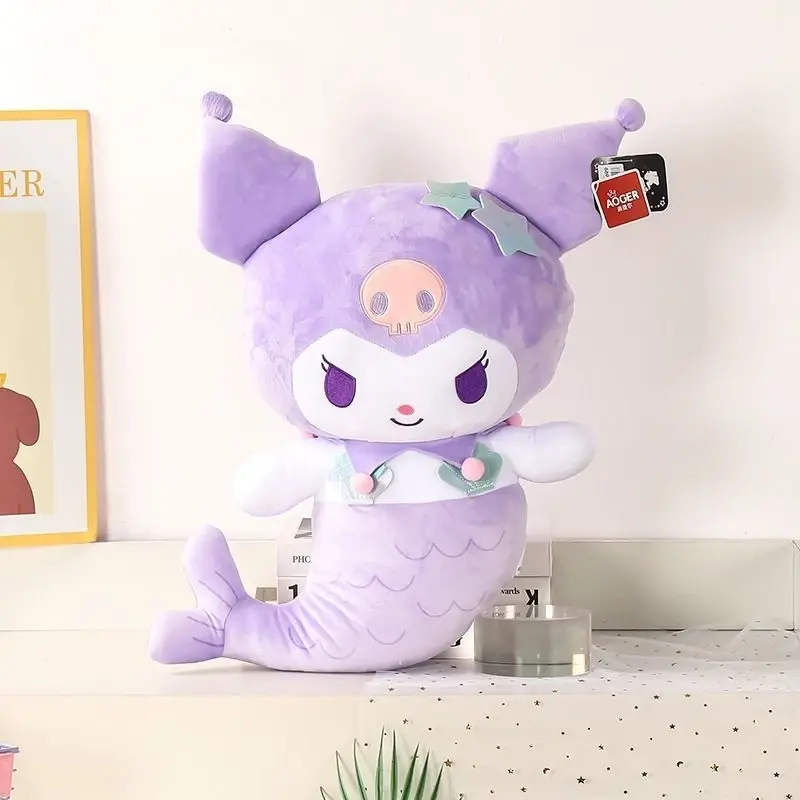 Boneka Duyung Sanrio Kuromi Melody Ukuran -+40cm Bahan Yelvo Halus Berstandar SNI 4
