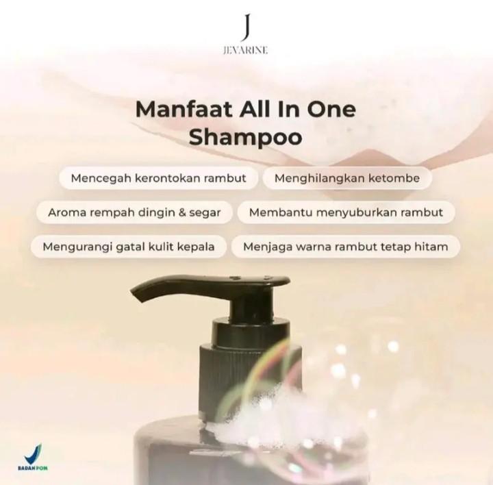Product Introduction of SHAMPO JEVARINE ALL IN ONE SHAMPO JEVARINE EFEKTIF MENUMBUHKAN RAMBUT 7