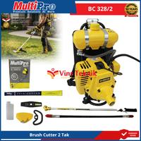 Gambar MULTIPRO BC 328/2 Mesin Potong Rumput Gendong Brush Cutter 2 Tak BC328/2 dari Vins Teknik Bekasi Kota Bekasi 5 Tokopedia