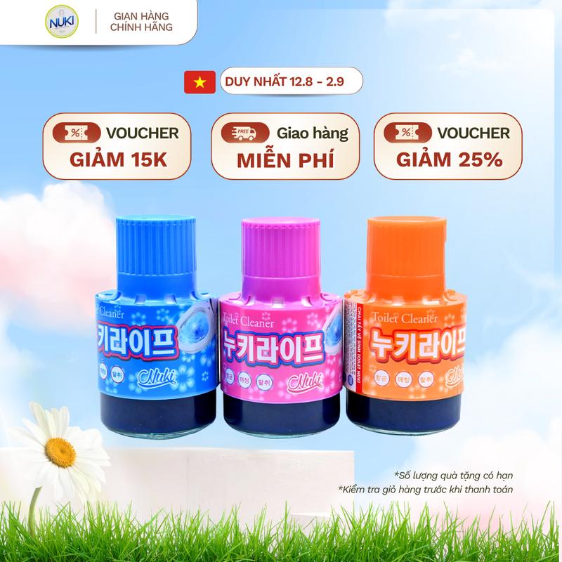 Combo 3 Cốc Tẩy Thả Vệ Sinh Bồn Cầu, Khử Mùi, Khử Khuẩn Toilet Làm Sạch tẩy  bồn tẩy  bồn