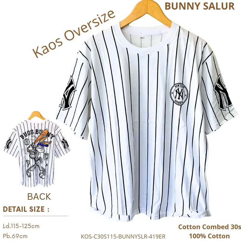 KAOS WANITA KATUN OVERSIZED KARAKTER Combed 30S TUMBLR TEE KOREA Nyaman Baju Atasan Oversize 5