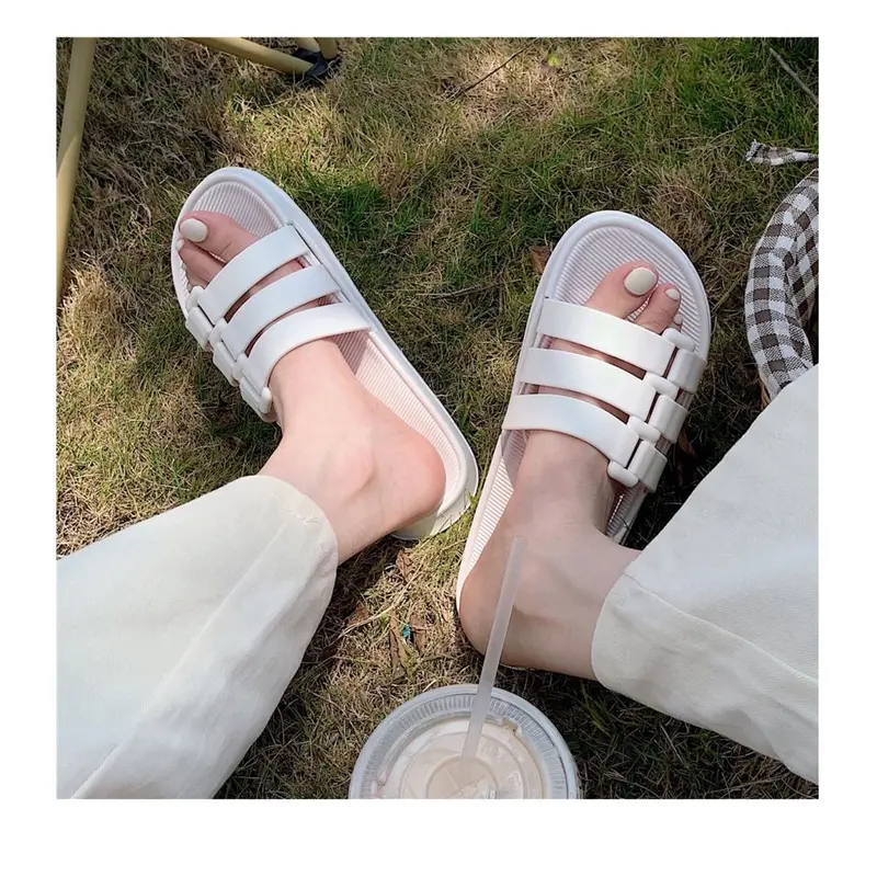 Sandal Wanita Jelly Import Karet DELPI / Sendal Selop Wanita Karet Tebal 3