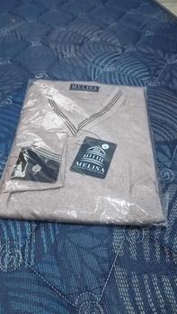 Product Review of Baju Koko Pria Dewasa Katun Madinah Polos Lengan Panjang Ukuran M L XL - Abu-abu Muslim Remaja from S**a 0