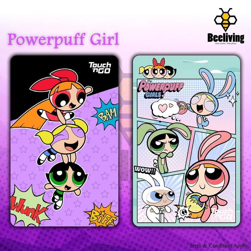 Powerpuff Girl ( SERIES 2 ) - Touch n Go Card Sticker Cover (Waterproof ...