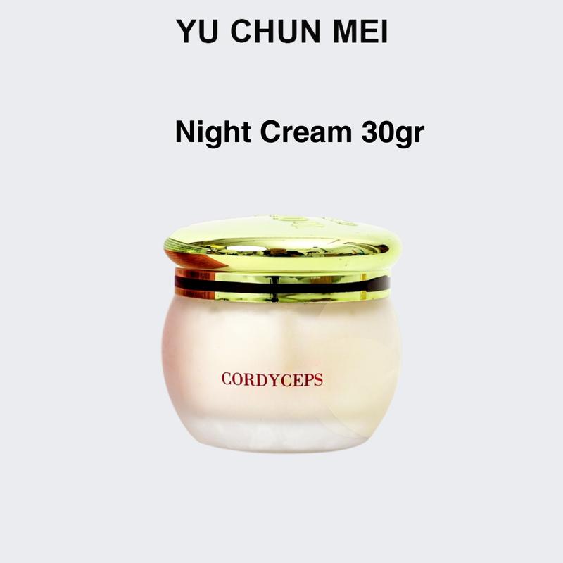 [BPOM ORIGINAL LOKAL] YU CHUN MEI Cordyceps Lightening Day & Night Cream Set Perawatan Mencerahkan  Berminyak pelembab wajah Hitam Berjerawat Pencerah Bruntusan 1