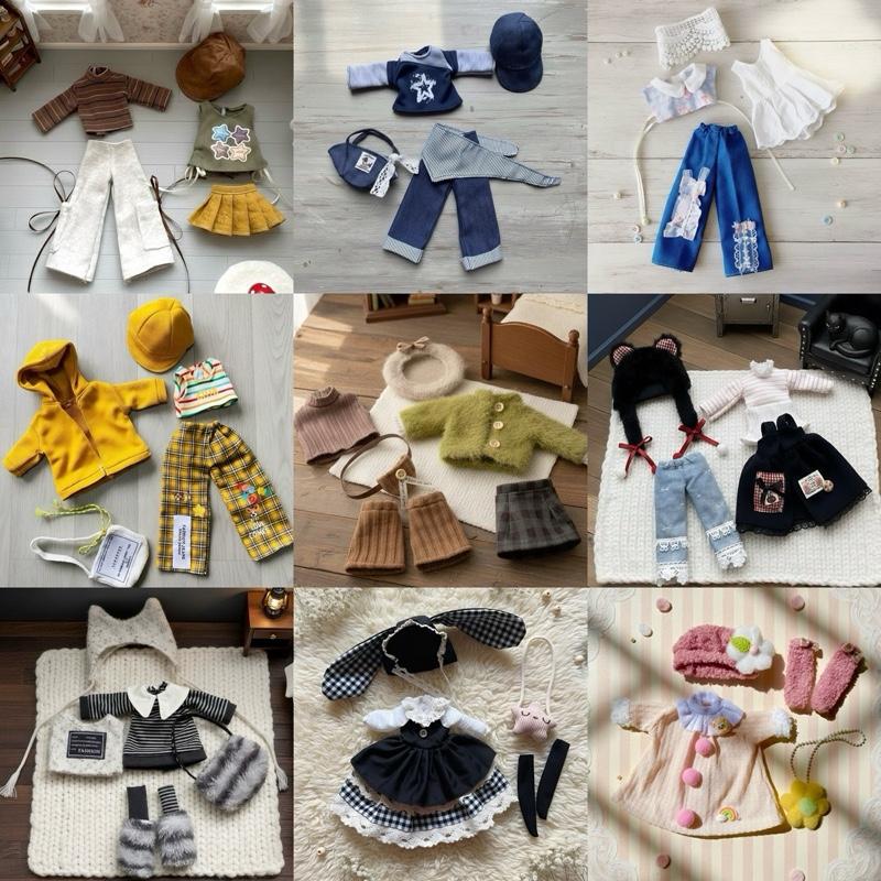  Trang phục cho búp bê 30cm kèm móc treo Đồ Chơi Toy 