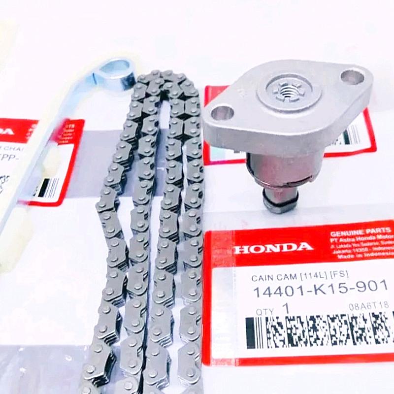 PAKET 3ITEM K15 HONDA CB 150 R OLD TONJOKAN KETENG - RANTE KETENG - KARET LIDAH TENSIONER Motor Motorcycle 1