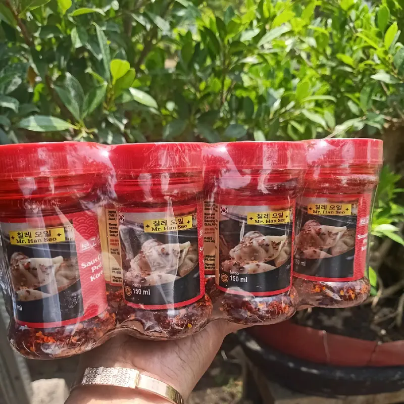 10 Pack isi 5 lembar + 1 Botol Chili Oil Premium 150ml 3