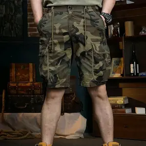 SHORT CARGO COMBAT CAMOUFLAGE GENZ CELANA CARGO PENDEK CAMO LORENG Fit Grey Melar Nyaman Tebal