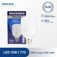 Gambar SHUKAKU LAMPU LED T70 15 Watt Cahaya putih 6500K E27 dari SHUKAKU Official Store Kota Administrasi Jakarta Utara 1 Tokopedia