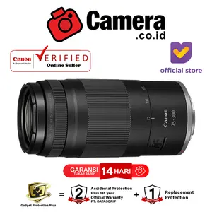 Canon RF 75-300mm F4-5.6 Lens RF 75-300 mm f/4-5.6 Lensa Kamera GARANSI RESMI