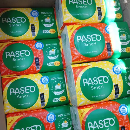 3 PACK TISSUE PASEO 540 SHEETS LBR / TISU MURAH / TISU PASEO - CLEANTIFY 4