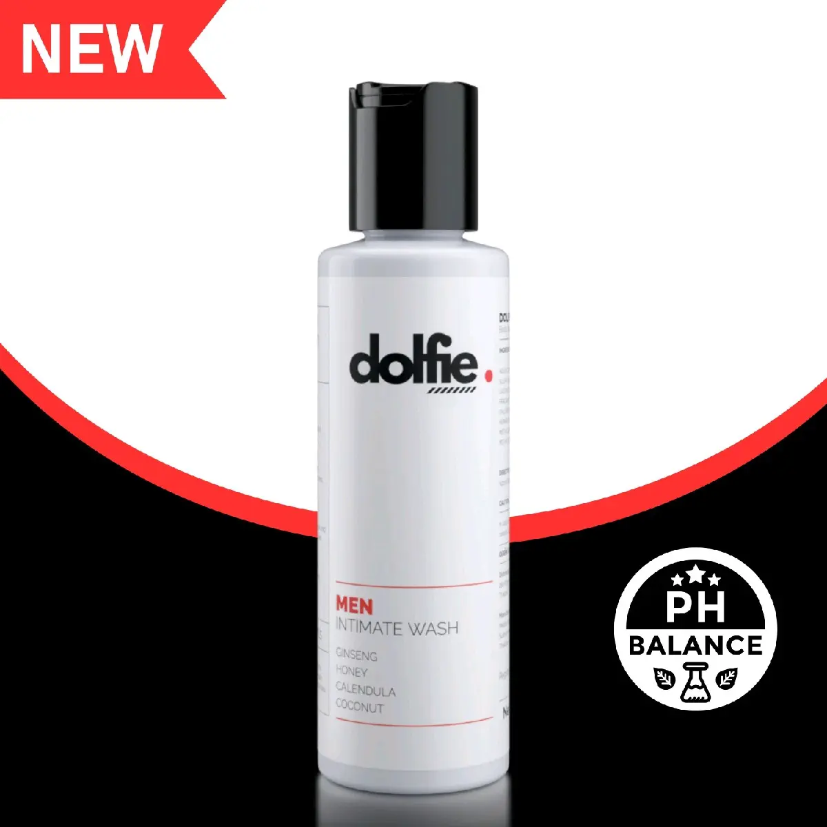 Dolfie Men Intimate Wash 100g Antibacterial Cleanser