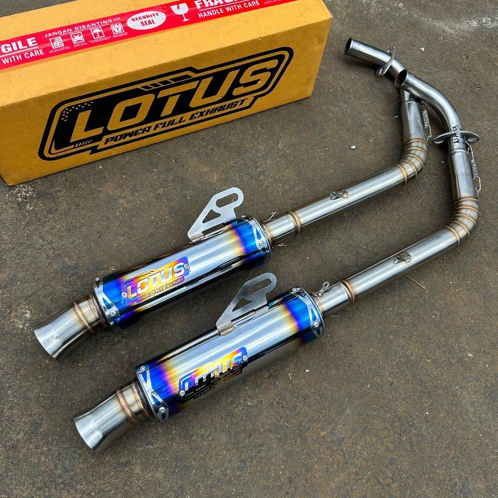 Knalpot Salemba Ceklis jungstayle Original LOTUS power full exhaust PNP untuk Aerox NEW/OLD, VARIO 125/150 LED NEW, NMAX NEW/OLD, BEAT, MIO SERIES Motorcycle Knalpot Salemba Ceklis jungstayle Original LOTUS power full exhaust PNP untuk Aerox NEW/OLD, VARIO 125/150 LED NEW, NMAX NEW/OLD, BEAT, MIO SERIES Motorcycle