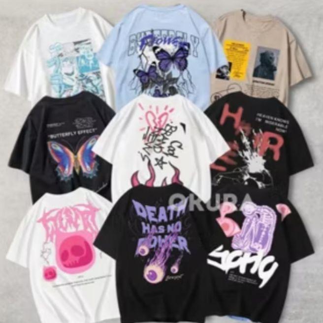 Cuci Gudang) Kaos Pria 100rb Dapat 7 Pcs Trendyy / Kaos Distro Dewasa Terbaru Combed Kombinasi Keren 2