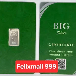 LOGAM MULIA SILVER PERAK BIG 1 GR 99.9% BATANGAN MURNI