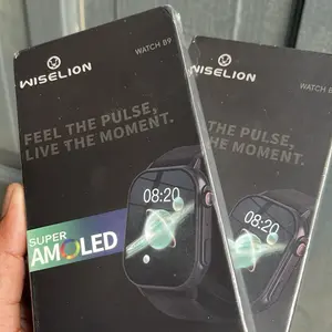 Wiselion Smartwatch Wiselion Ws01/B9 Layar Super AMOLED Feel The Pulse Live The Moment