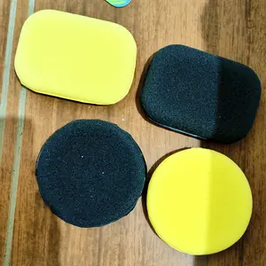 Pad Aplikator Kotak Busa Poles Waxing Spons Applicator Pad Kotak Impor Halus Tebal 2 CM Mobil Motor Premium Quality