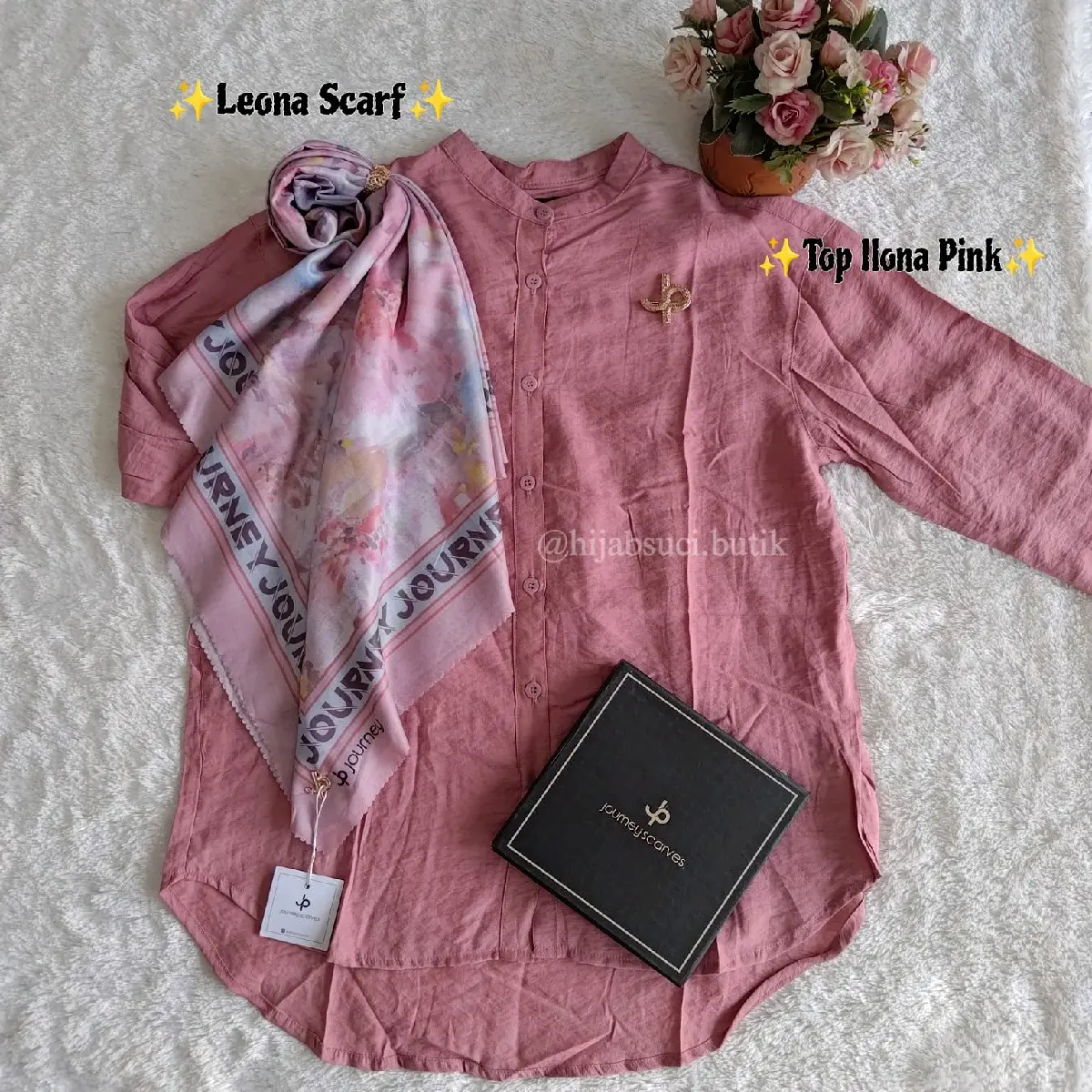 top illona kemeja journey Wanita Baju Dewasa