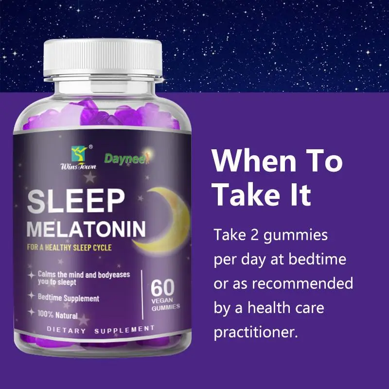 Gumiz Sleep Gummies | High Strength 100mg Natural Melatonin Sources | Griffonia Extract Bedtime Gummies | Vegan | Sugar Free | Natural Berry Flavour X60 apple cider 3