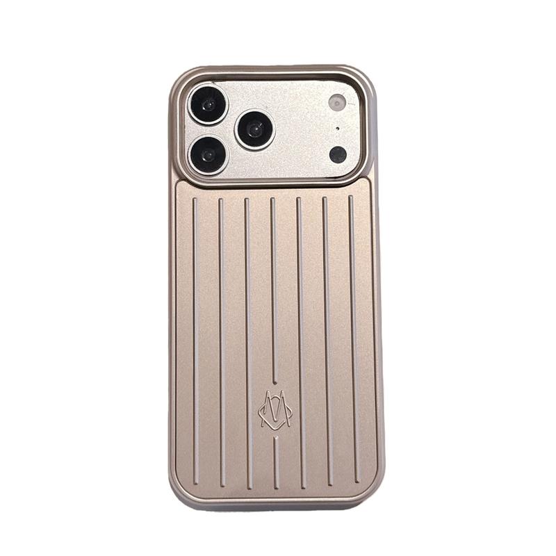 Ốp lưng tương thích với kiểu dáng vali cho iphone 17 pro max, hợp kim nhôm magiê màu bạc, vỏ polycarbonate cho iphone 16 pro, cảm giác cầm nắm cao cấp độc đáo cho iphone 15, ốp bảo vệ toàn diện chống rơi hoàn chỉnh cho iphone 14 pro max.