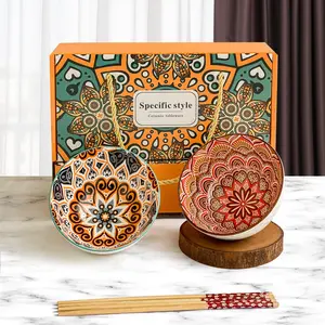 NEXXIO Hampers Mangkok Set Premium Bowl Set Keramik Makan / Souvenir Mangkok / Hampers Set Keramik set hampers mangkok  keramik