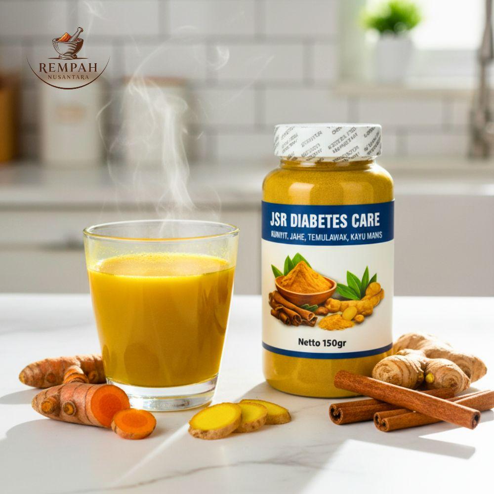 Obat Herbal Diabetes Ampuh | Bantu Turunkan Gula Darah & Kencing Manis Secara Alami | Jamu Rimpang Cina