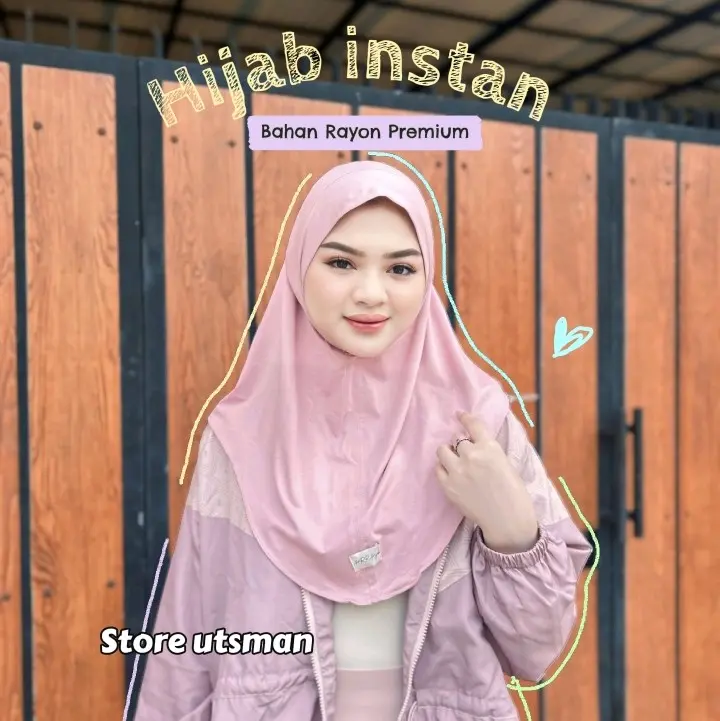 Hijab Sport nonPad Bahan Rayon Premium