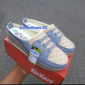 sepatu  sandal  wanita wedges kickers (kode st 8)