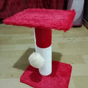 mainan  interaktif garukan kucing  panjatan kucing mainan cakaran kucing kitten cat tree scratcher