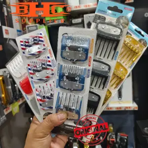 Sepatu Ukuran 4 Pcs No 0.5 - 1 - 1.5 dan No. 2 Mesin Cukur Rambut Clipper Wahl Wmark Dll z