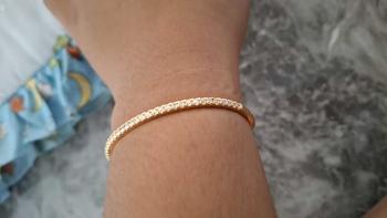 Product Review of Miamor - Gelang Bangle Bracelets Wanita Keroncong Mt (di Jual Satuan) from R**R 0