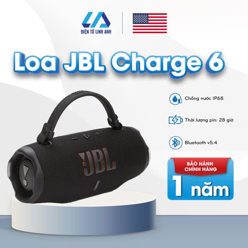  Loa JBL Charge 6 chính hãng new 2025 bảo hành 12 tháng - Linh Anh Audio 