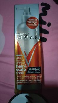 Product Review of Makarizo Advisor Hair & Scalp Tonic 240mL - 2 in 1 Untuk Rambut Rontok dan Ketombe / Memperkuat Akar Rambut from K**8 1