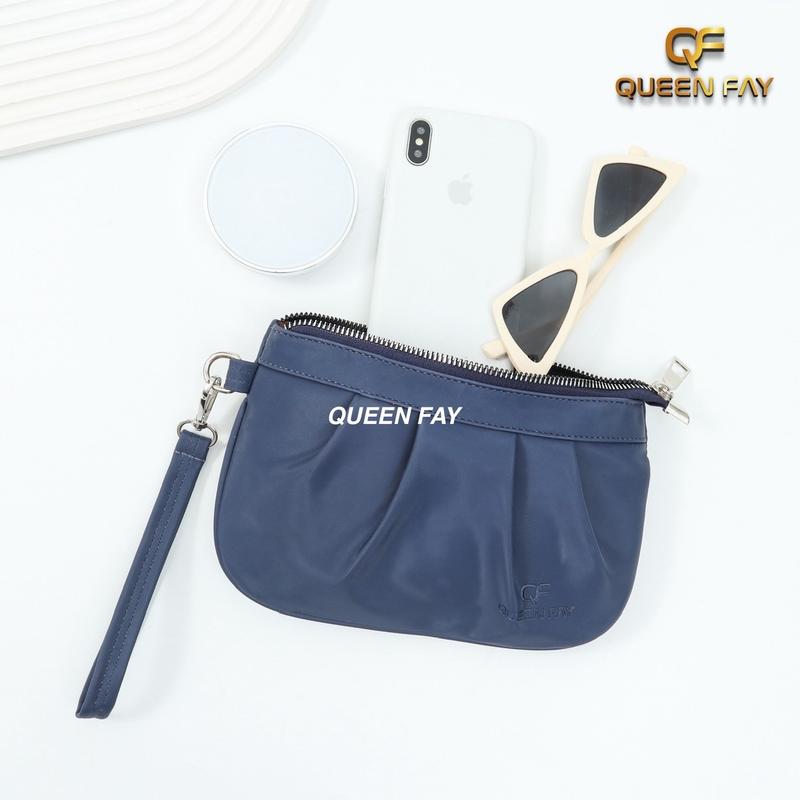 Queen Fay Lyona Pouch Chocoli Tas Dompet Multifungsi Waterproof Anti Air Kekinian Muat Banyak 7