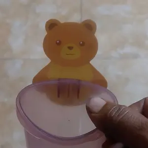 [COD] SK C452 Rak Tempel Tempat Sikat Gigi Bear Toothpaste Holder Serbaguna