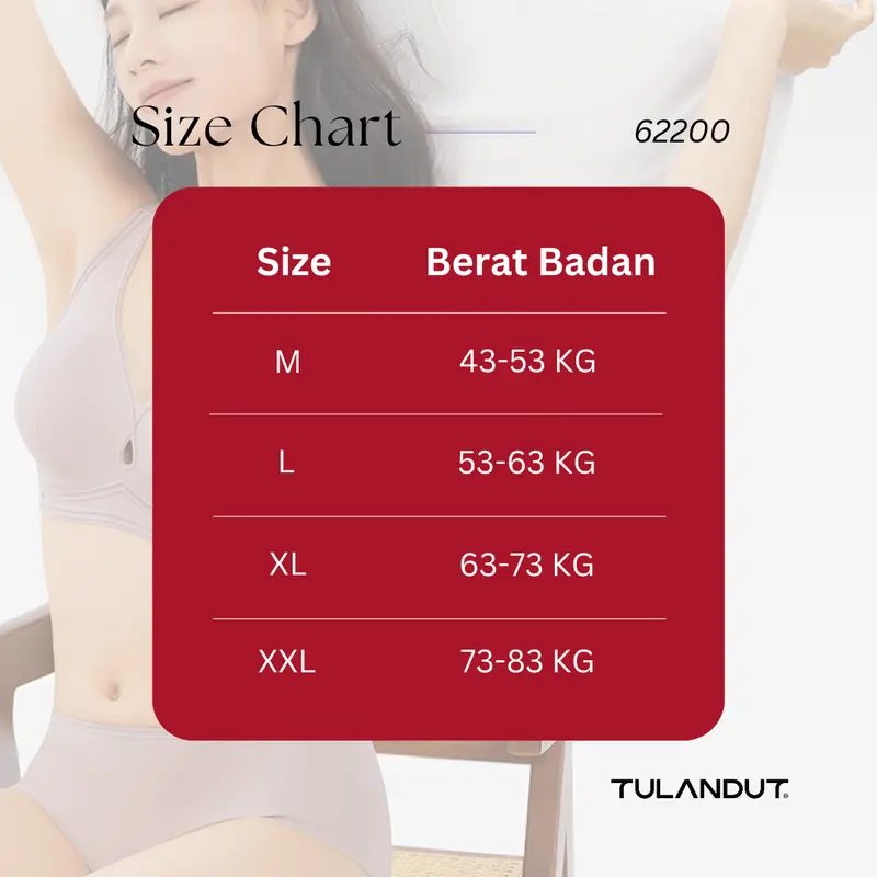 [62200] Tulandut Bra & Panty Set 7A Antibacterial Seamless Premium 3D Push Up Bra Set Celana Dalam Wanita Anti Slip busa tipis Tanpa Kawat 8