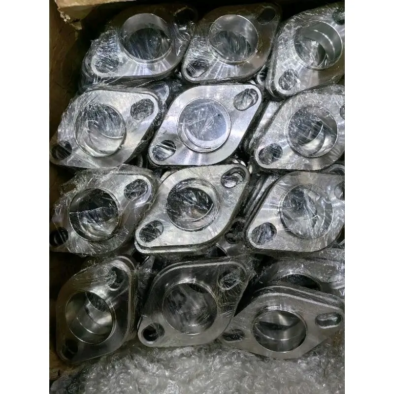 Stainless steel exhaust flange /Universal Flange Adaptor Ekzos Connection A1!!2"/2.25"/2.5"/2.7"/3" inch