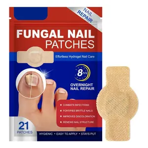 Toenail Fungus Patch Waterproof Nail Repair Patches Nail Ingrown Correction Sticke Fungal Nail Patches Nail Foot Care Tool Turn