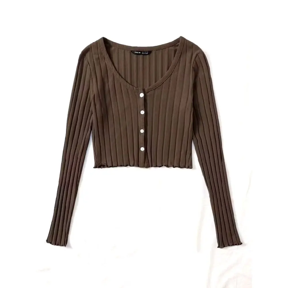 NFA - CARDI GEBI HORNER // CARDIGAN KNIT POLOS WANITA