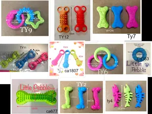 Mainan KAret Gigitan Anjing kucing Aneka Bentuk Tulang Ikan PET TOYS SALEEE