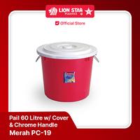 Gambar LION STAR Ember 60 Liter Gentong Air 60L Dengan Tutup PC-19 dari Lion Star Indonesia Kab. Tangerang 2 Tokopedia