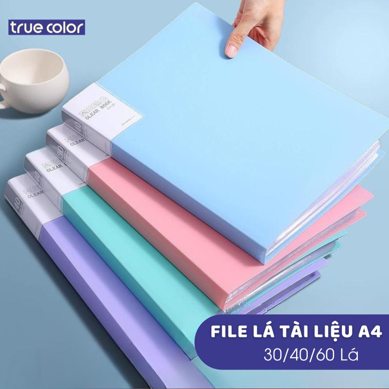  Set 4 File lá đựng tài liệu A4 60 40 30 lá màu pastel sổ đựng giấy khám thai lưu tài liệu giấy tờ tệp đựng tài liệu nhiều ngăn chất liệu PP cao cấp tiện dụng bảo quản lưu trữ 