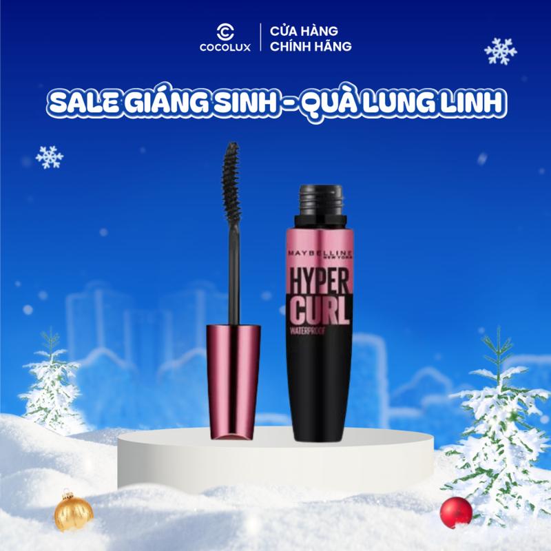 Mascara Dài Mi và Cong Mi Maybelline New York Hyper Curl Waterproof