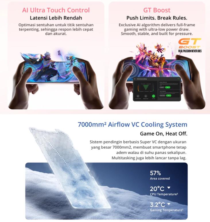 realme 15 5G 8+256GB & 12+256GB Dimensity 7300+ 5G Chipset 50MP SONY AI CAMERA 50MP Selfie Camera | 7000mAh 80W Ultra Charge | GARANSI RESMI