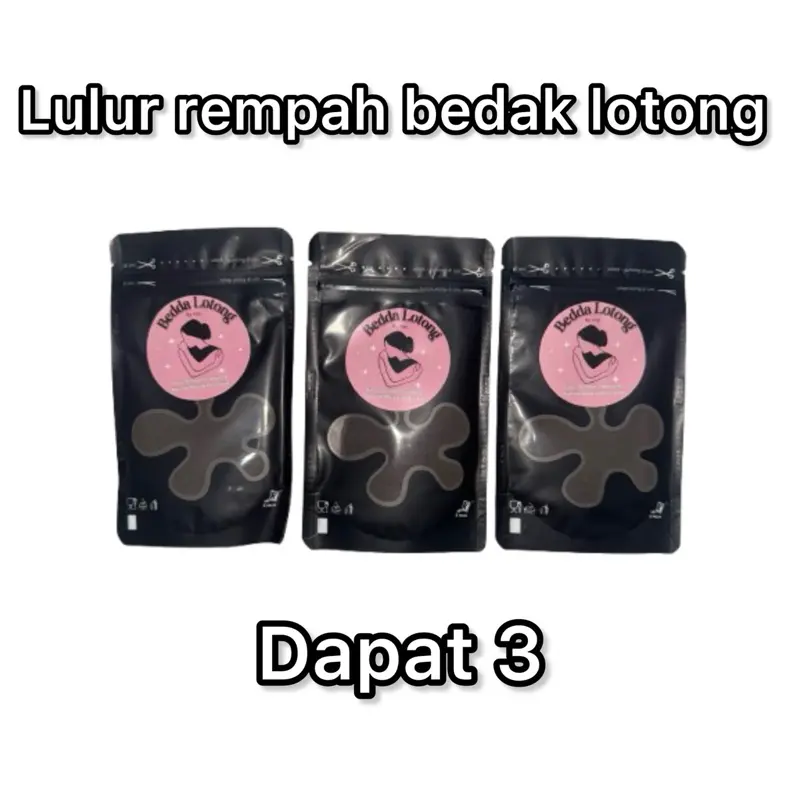 [DAPAT 3] BEDDA LOTONG LULUR VIRAL/ LULUR REMPAH HITAM/LULUR BUGIS/ BISA COD/ PROMO LULUR BEDAK LOTONG/LULUR REMPAH KERING/ LULUR HITAM